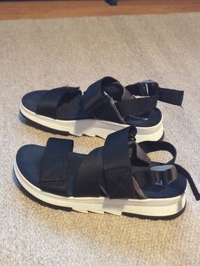Merrell Sandals Women’s 9 Alpine Black Cushioned Strappy Backstrap